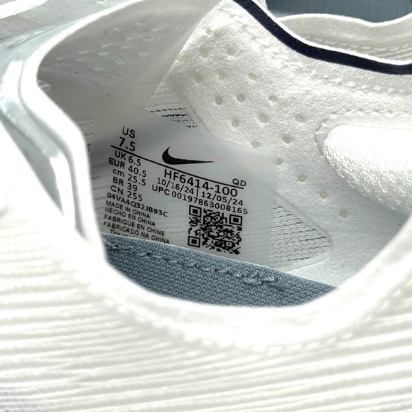 Nike Vaporfly Next 4 Obsidian White Shoes Sz 7.5 M / 9 W HF6414-100 NWOB Running - Picture 4 of 9
